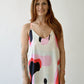 Colorful Nursing Top with Built-In Bra