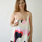 Colorful Nursing Top with Built-In Bra
