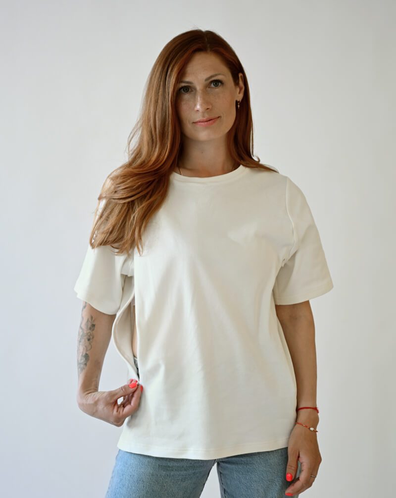 White Nursing T-shirt